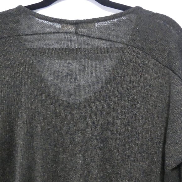 JOLIE USA | 24 pit to pit measured | Lightweight Olive Green V-Neck Sweater - Picture 10 of 14
